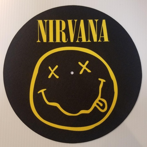 Nirvana - Smiley Face - Single Slipmat