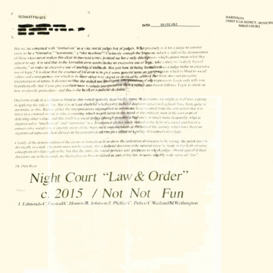 Night Court - Law & Order - LP Vinyl Night Court - Law & Order - LP Vinyl
