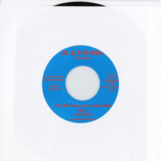 Jim Bennett - You Win Some, You Lose Some - 7" Vinyl Jim Bennett - You Win Some, You Lose Some - 7" Vinyl