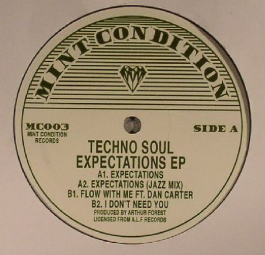 Techno Soul - Expectations - 12" Vinyl Techno Soul - Expectations - 12" Vinyl