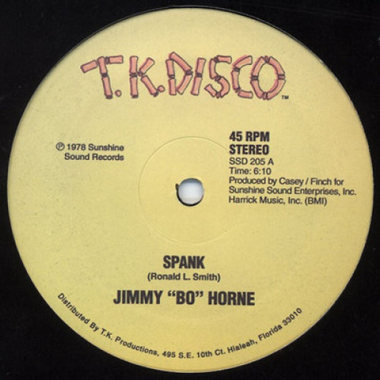 Jimmy Bo Horne - Spank/Is It In - 12" Vinyl Jimmy Bo Horne - Spank/Is It In - 12" Vinyl