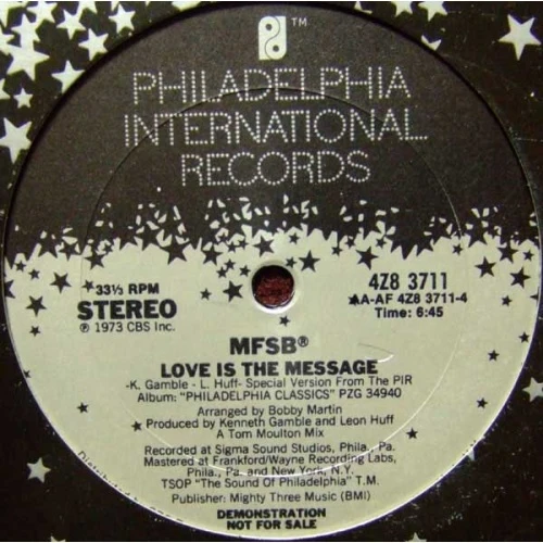 MFSB - Love is the Message / TSOP - 12" Vinyl