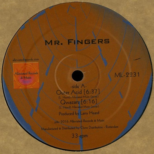 Mr. Fingers - Outer Acid Ep - 12" Vinyl Mr. Fingers - Outer Acid Ep - 12" Vinyl