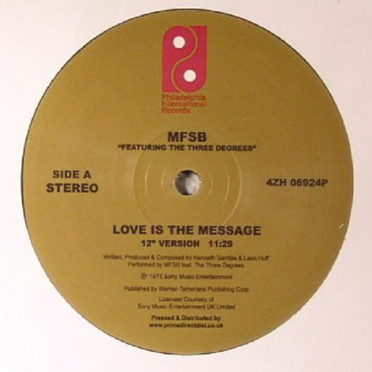 MFSB - Love Is The Message Reissue - 12" Vinyl