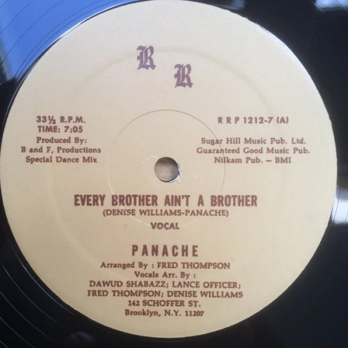 Panache - Every Brother Ain't A Brother - 12" Vinyl