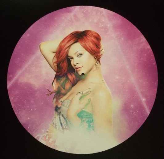 Rihanna - Purple - Single Slipmat Rihanna - Purple - Single Slipmat
