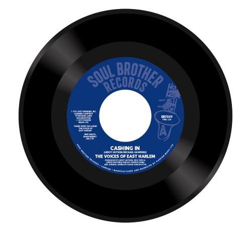 Voices Of East Harlem - Cashing In / Take A Stand - 7" Vinyl