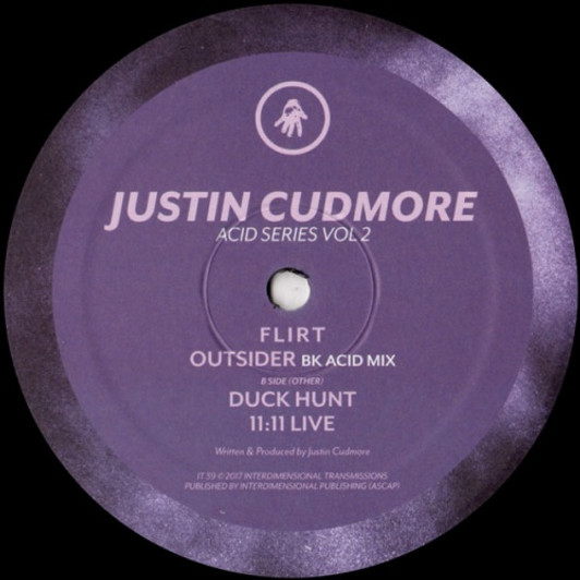 Justin Cudmore - Acid Series Vol. 2 - 12" Vinyl Justin Cudmore - Acid Series Vol. 2 - 12" Vinyl