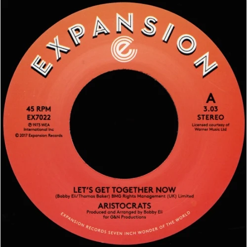 Aristocrats - Let's Get Together Now - 7" Vinyl