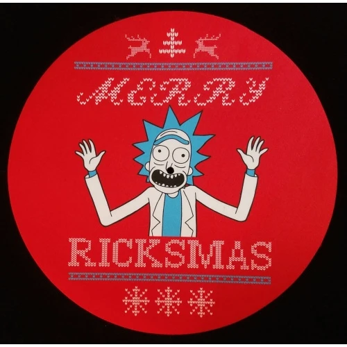 Rick & Morty - Merry Ricksmas - Single Slipmat