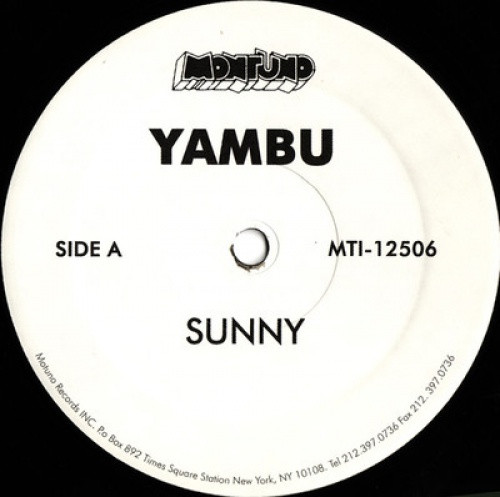 Yambu - Sunny/Hippopotamus - 12" Vinyl