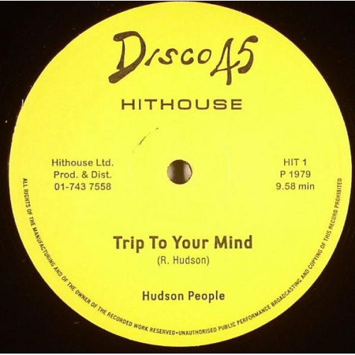 Hudson People - Trip To Your Mind - 12" Vinyl