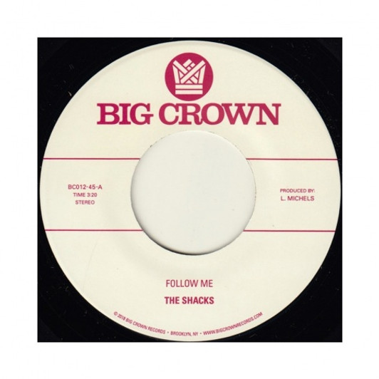 The Shacks - Follow Me / Texas - 7" Vinyl The Shacks - Follow Me / Texas - 7" Vinyl