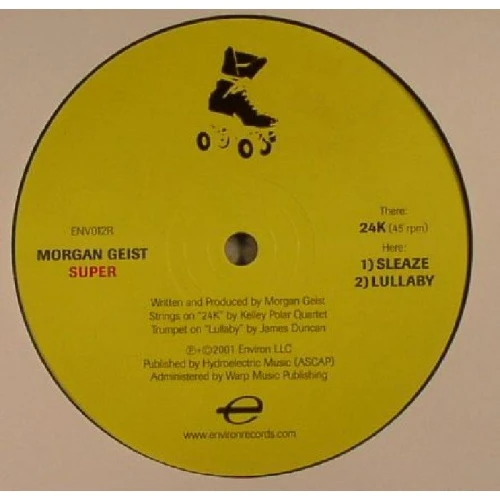 Morgan Geist - Super Ep - 12" Vinyl