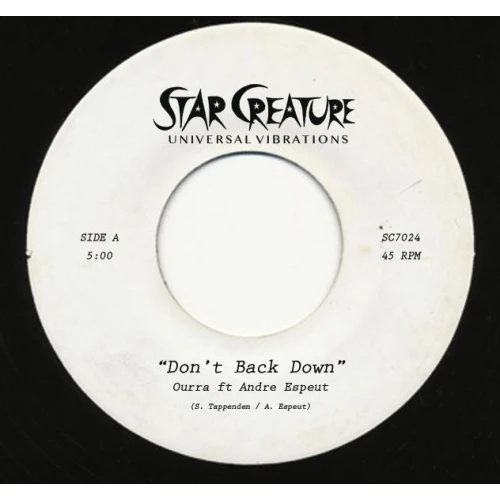 Ourra ft Andre Espeut - Don't Back Down - 7" Vinyl