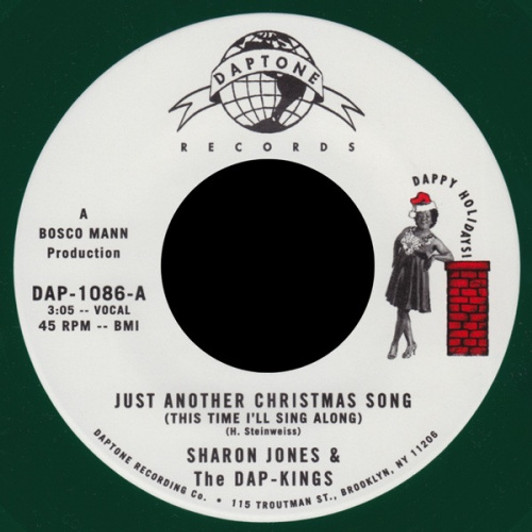 Sharon Jones & The Dap-Kings - Just Another Christmas Song - 7" Colored Vinyl Sharon Jones & The Dap-Kings - Just Another Christmas Song - 7" Colored Vinyl