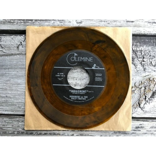 Derobert & The Half-Truths - Judgement - 7" Colored Vinyl