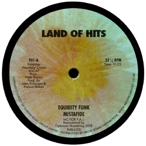 Mistafide - Equidity Funk - 12" Vinyl