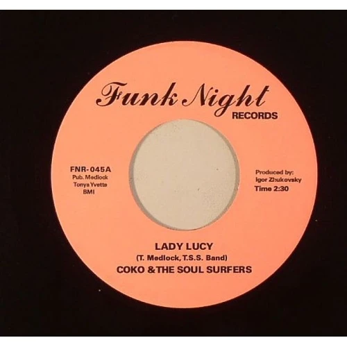 Coko & The Soul Surfers - Lady Lucy / Wicked - 7" Vinyl