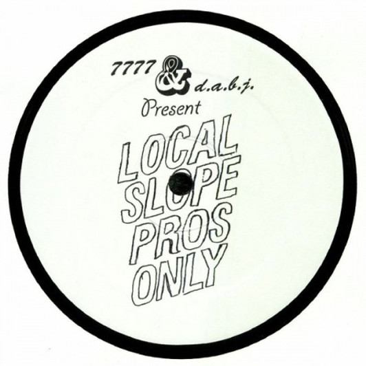 Jared Wilson - Local Slope Pros Only - 12" Vinyl Jared Wilson - Local Slope Pros Only - 12" Vinyl