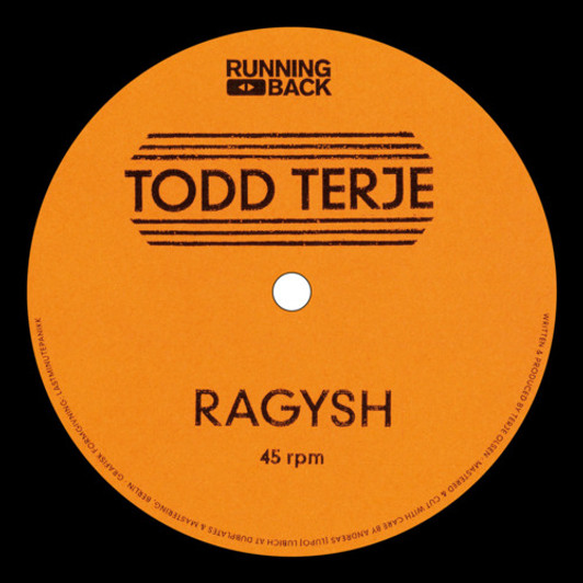 Todd Terje - Ragysh - 12" Vinyl Todd Terje - Ragysh - 12" Vinyl