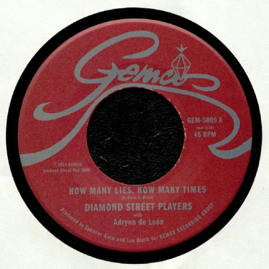 Diamond Street Players - How Many Lies, How Many Times - 7" Vinyl Diamond Street Players - How Many Lies, How Many Times - 7" Vinyl
