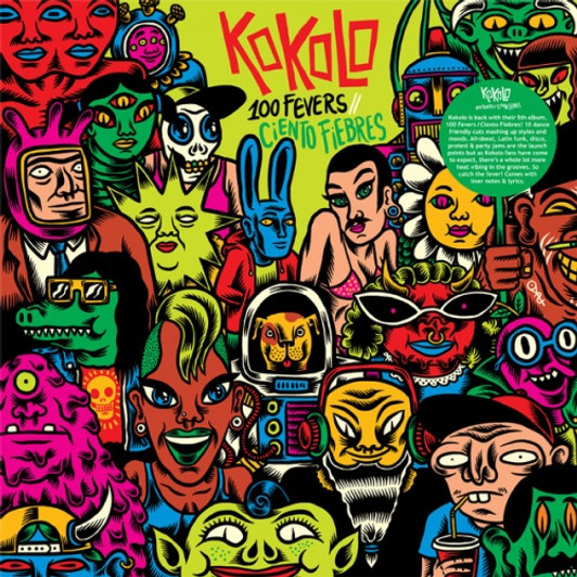 Kokolo Afrobeat Orchestra - 100 Fevers - Ciento Fiebres - LP Vinyl Kokolo Afrobeat Orchestra - 100 Fevers - Ciento Fiebres - LP Vinyl