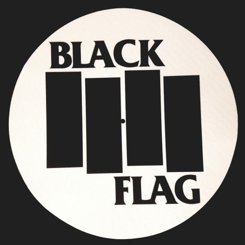 Black Flag - Bars Logo - Single Slipmat