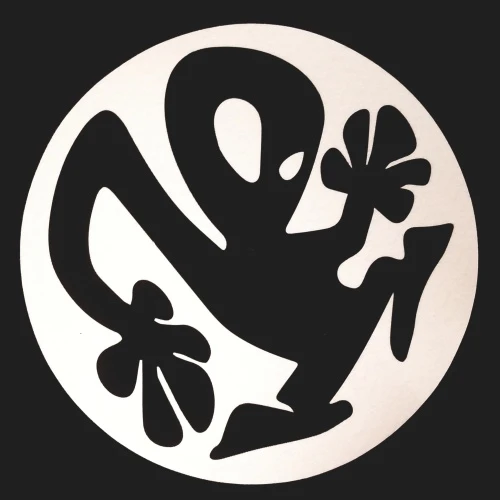 Plastikman - Logo (black on white) - Single Slipmat