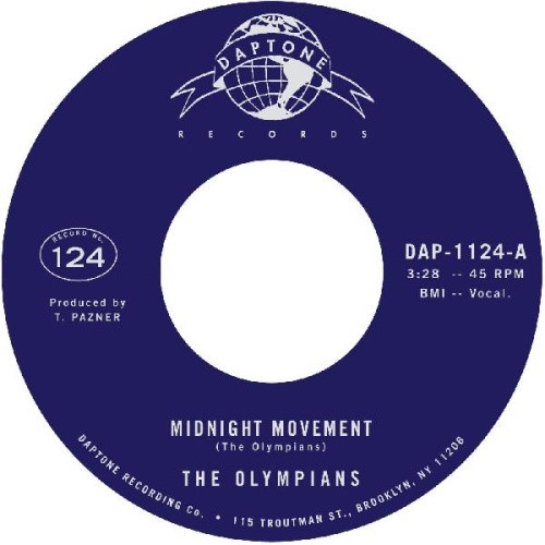 The Olympians - Midnight Movement / Stand Tall - 7" Vinyl