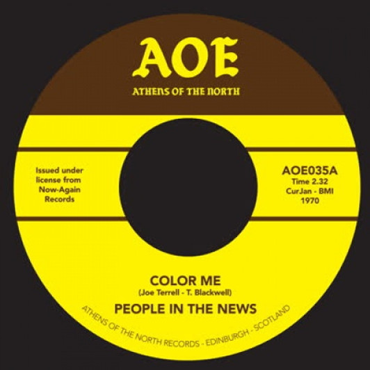 People In The News - Color Me - 7" Vinyl People In The News - Color Me - 7" Vinyl