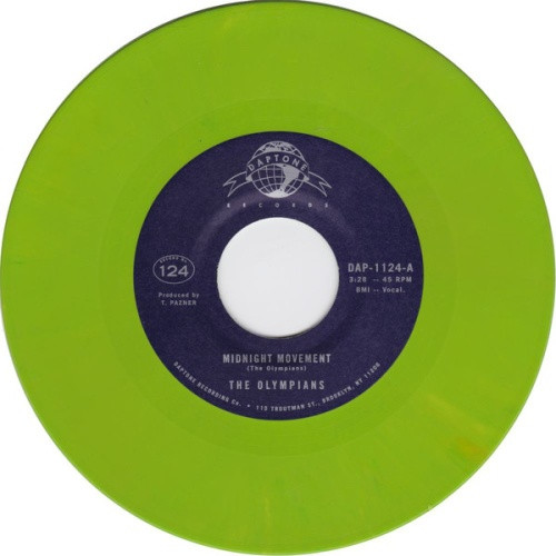 The Olympians - Midnight Movement / Stand Tall - 7" Colored Vinyl