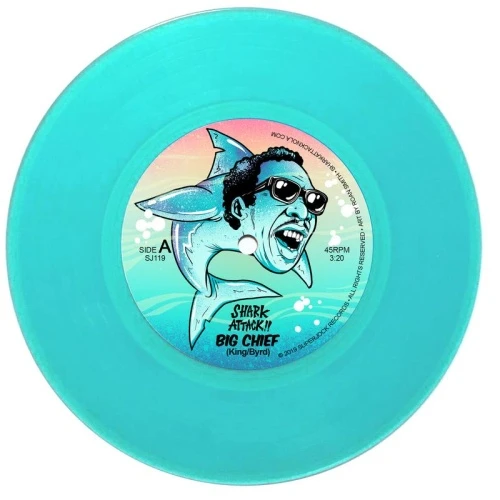 Shark Attack!! - Big Chief / Bamboula - 7" Colored Vinyl
