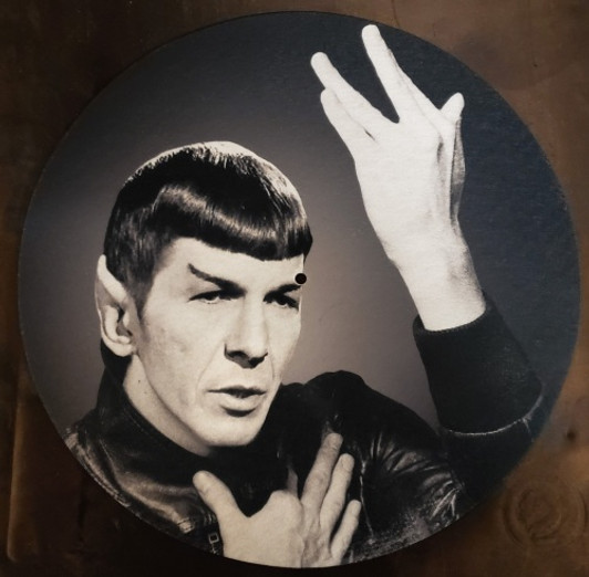 Mr. Spock - Heroes - Single Slipmat Mr. Spock - Heroes - Single Slipmat