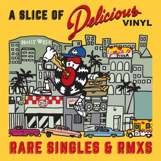 Various Artists - A Slice Of Delicious Vinyl RSD - LP Colored Vinyl Various Artists - A Slice Of Delicious Vinyl RSD - LP Colored Vinyl