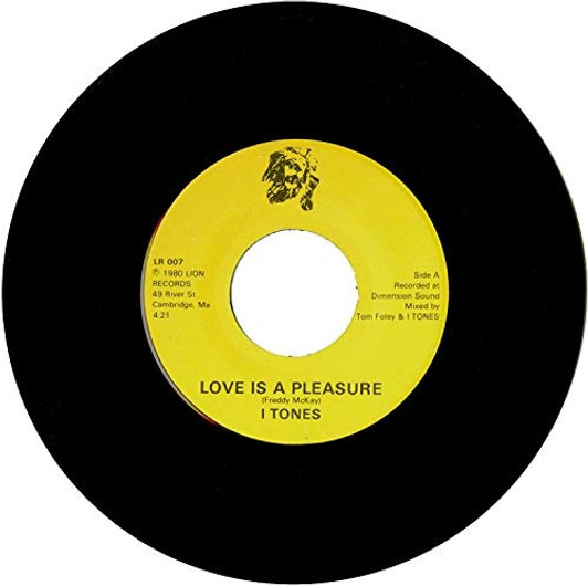 I Tones - Love Is A Pleasure - 7" Vinyl I Tones - Love Is A Pleasure - 7" Vinyl
