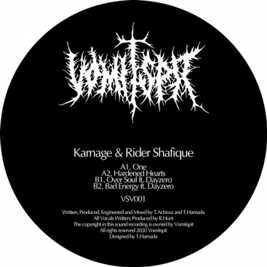 Karnage & Rider Shafique - Facing Inner Struggle - 12" Vinyl Karnage & Rider Shafique - Facing Inner Struggle - 12" Vinyl
