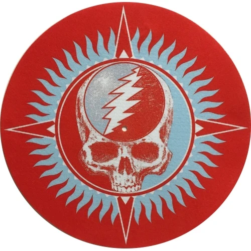 The Grateful Dead - 30 Trips Red - Single Slipmat