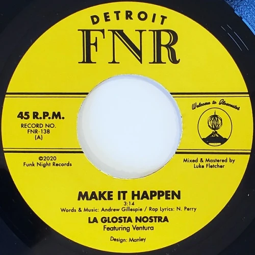 La Glosta Nostra feat. Ventura - Make It Happen - 7" Vinyl