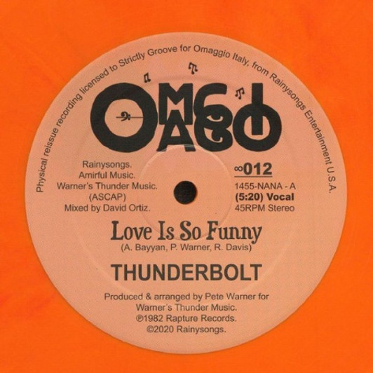 Thunderbolt - Love Is So Funny - 12" Vinyl