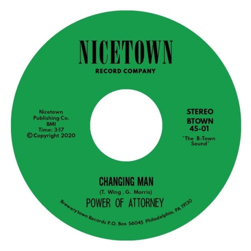 Power Of Attorney - Changing Man - 7" Vinyl