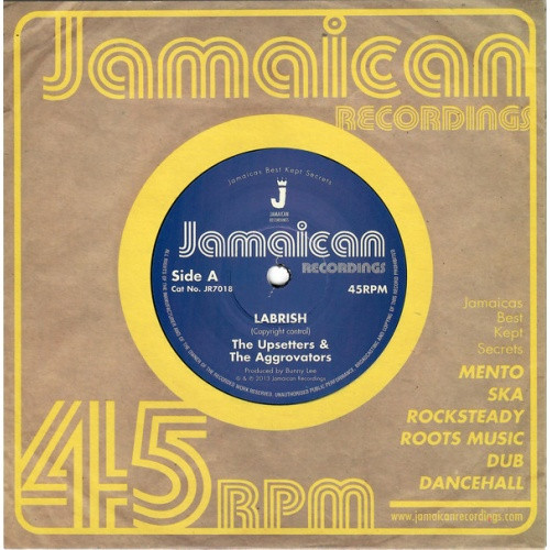 The Upsetters & The Aggrovators / Cornall Campbell - Labrish / Power Pressure - 7" Vinyl
