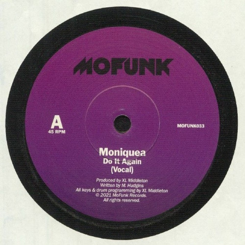 Moniquea - Do It Again - 7" Vinyl