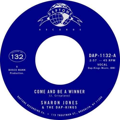 Sharon Jones & The Dap-Kings - Come And Be A Winner - 7" Vinyl