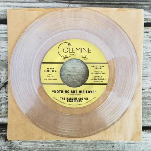 The Harlem Gospel Travellers - Nothing But His Love - 7" Clear Vinyl