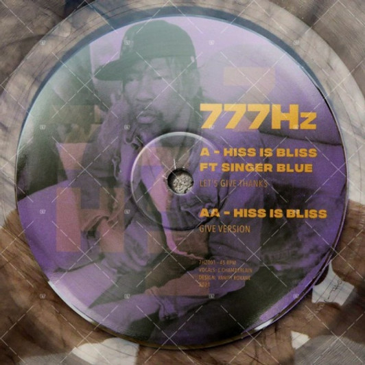 Hiss Is Bliss - Let's Give Thanks - 10" Vinyl Hiss Is Bliss - Let's Give Thanks - 10" Vinyl