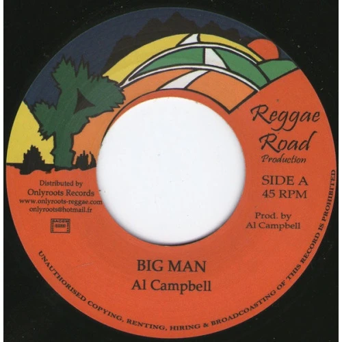 Al Campbell - Big Man - 7" Vinyl