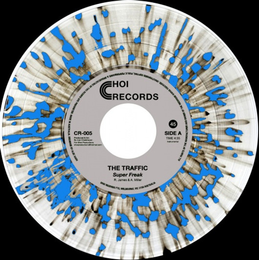 The Traffic - Super Freak / Like I Love You - 7" Colored Vinyl