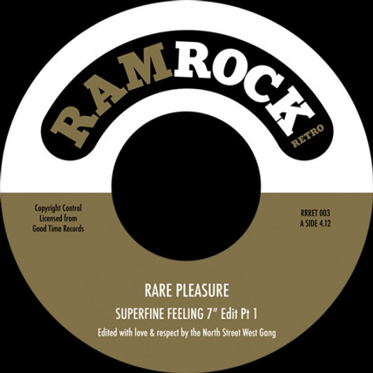 Rare Pleasure - Superfine Feeling RSD - 7" Vinyl Rare Pleasure - Superfine Feeling RSD - 7" Vinyl