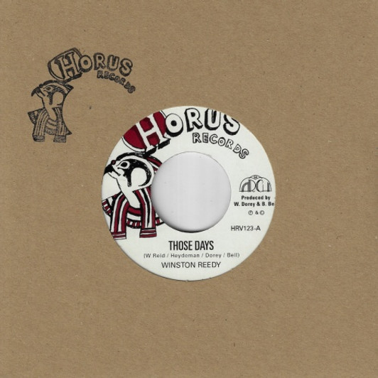 Winston Reedy - Those Days - 7" Vinyl